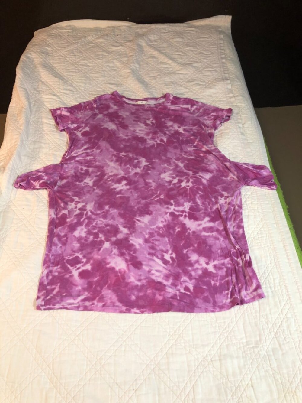 Terra & Sky Women’s Mumu Pink Tie Dyed Dress, Size 1X - Picture 4 of 12